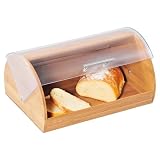 Kesper 18580 Brotkasten Bambus Acryl-Deckel