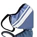 VOGMASK Blue Grey Stripe Microfiber Filtering Mask: for dust, germs, smoke, ash, pollen, pollution, cycling, woodworking, or anonymity