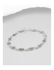 Turtle Bracelet In 92.5 Sterling Silver