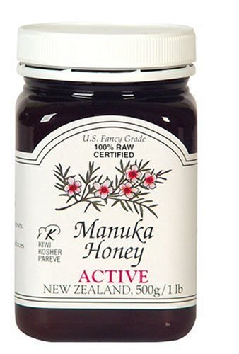 Comvita Active Manuka Honey, 1 Pound Jars (Pack of 2)