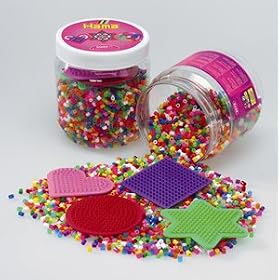 Hama Beads & Pegboards in a Jar - 5,000 Beads