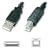 Cordon USB A M�le / USB B M�le - 1.5 M - CABLE COMPATIBLE IMPRIMANTES USB