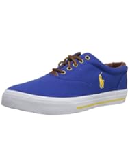 Shoes: Polo Ralph Lauren Mens Vaughn Fashion Sneaker,Deep Royal,13 M US - Polo Ralph Lauren