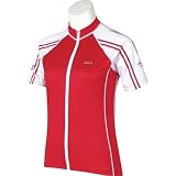 Louis Garneau 2008/09 Women's Carbon Ion Short Sleeve Cycling Jersey - Carbon Ion Red - 8820320-94P (S)