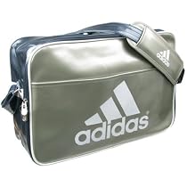 adidas アディダス エナメルショルダーバッグ《Lサイズ：27リットル》 Z7679-E38282 スターメット&times;ダークスチールメット&times;ホワイト