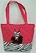 Girls Pink Zebra Ballet Tutu Tote Dance Bag