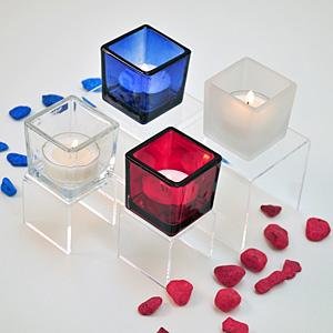 2 Cobalt Blue Square (1 Dozen)
