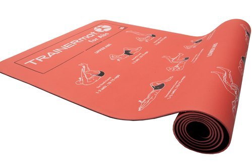 TRAINERmat Abs - Illustrated Exercise Mat (w/Perfect-Form DVD)