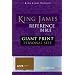 King James Version Personal Size Reference Bible, Giant Print