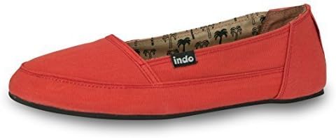 Indosole Kelapa Shoe - Women's Coral Red 5