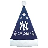MLB New York Yankees Snowflake Santa Hat