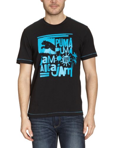 PUMA Herren T-Shirt Jamaica Wave, black, XXL, 559923 01 Preisvergleich
