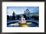 Exterior of National Opera House, Vienna, Austria Collections Framed Photographic Poster Print by Richard Nebesky, 21x17