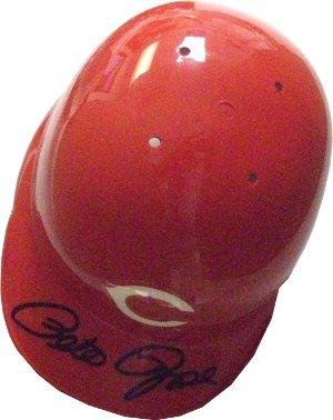 Pete Rose signed Cincinnati Reds Mini Batting Helmet- Rose Hologram - Autographed MLB Helmets and Hats