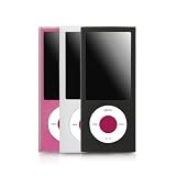 Macally Msuit-N5 3 Silikon-Schutzhüllen für iPod Nano 5G, transparent/weiß/schwarz