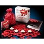 Valentine Amore Romantic Gift Set - Bed of Roses Scented floating silk rose petals and tealight candles