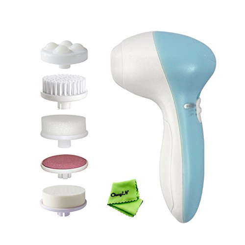 Ckeyin 5in1 Electric Facial & Body Brush Spa Cleaning System Nakosite
