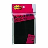 住友スリーエム [ポスト・イット / Post it] スタイル ノート スタイル ミニノート 100mm×69mm 50枚 本体：ブラック/ノート：イエロー ST-MN1