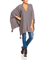 SO CACHEMERE Poncho Cindy (Gris)