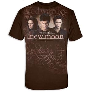 Twilight Saga New Moon Love Triangle T-shirt