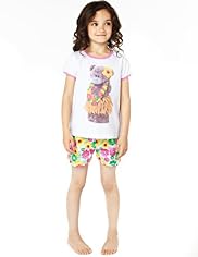 Tatty Teddy Hawaiian Print Shortie Pyjamas