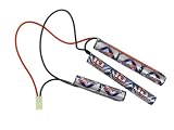 Intellect 9.6 V 2300mAh Battery, NiMH, Mini-Tamiya Female Plug, Medium Crane Stock