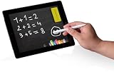 Just Mobile AluPen Pro Eingabestift mit Kugelschreibermine für Apple iPad/iPhone/iPod touch silber