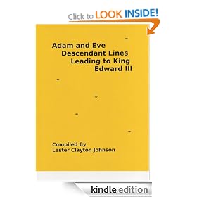 Adam and Eve Descendant Lines Leading to King Edward III