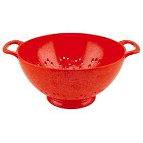 Zak! Designs Colourways Mini Colander, Red, 15cm