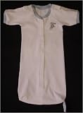Anna's Preemies 100% Pima Cotton Bunny Baby Bag Gown