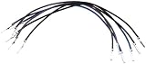 Novello Handlebar Mounted Turn Signal Extension Kits - 8in. DN-WHT-8