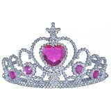 Princess Tiaras with Heart Stones by Rhode Island Novelty