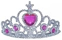 Tiara with Heart Stones
