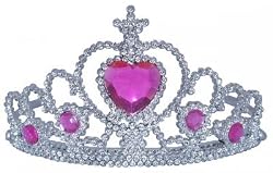 Princess Tiaras With Heart Stones