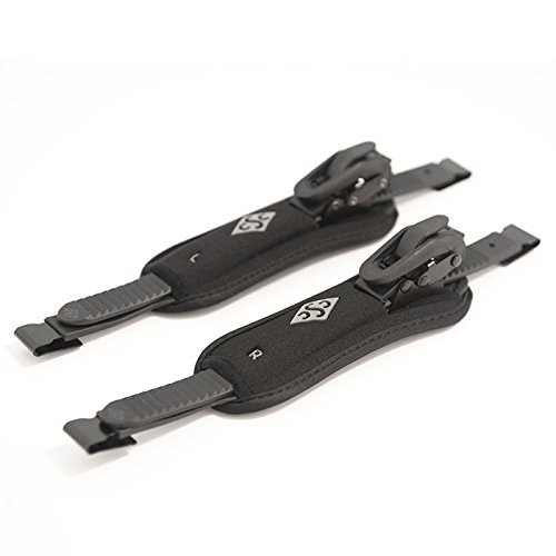 Cardiff Skate Co. Skate Accessory Ankle Straps, Black Sporting Goods