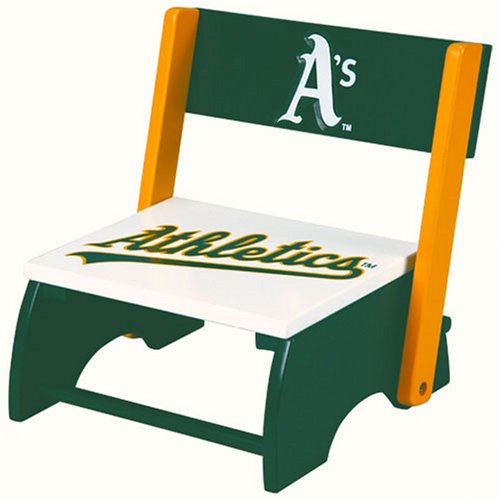 Childrens Toyshop  Toys : Guidecraft Oakland Athletics Flip-Up Step-Up