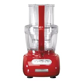 KitchenAid 5KFPM775BER Red Artisan KitchenAid Food Pocessor