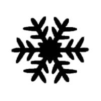 Uchida LV-SJCP25 Clever Lever Super Jumbo Craft Punch, Snowflake