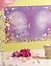 Wallies Purple Flower Fairies Peel & Stick Chalkboard