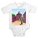 Onesie with male, man, shielded, sworded, Europe, noble, Lithuania, knight, soldier, warrior, patrolling, swordsman, castle