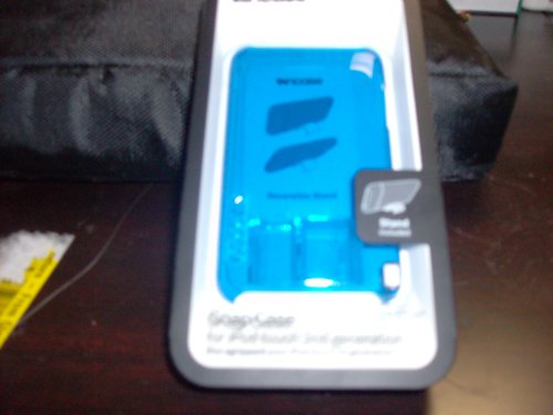 Snap Case for Ipod Clear Blue