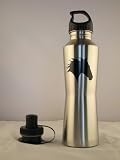 24 Oz Stainless Steel Hearts Mustang Horse Head Sports Water Bottle- Stainless Steel On Sale