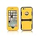 iPhone 6 Plus Waterproof Case, Caka Full-Body Underwater Waterproof Shockproof Dirtproof Durable Full Sealed Protection Case Cover With Kickstand For Apple Iphone 6 Plus 5.5 Inch Case (Yellow)