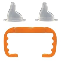 Thinkbaby Baby Bottle to Sippy Cup Conversion/Replacement Kit, Orange, 9 Months
From Thinkbaby
