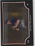 Javier Vazquez - Atlanta Braves - Bowman Chrome Baseball Card # 126 - MLB Baseball Trading Card in Protective Case