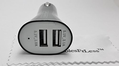 CablesFrLess 3 in 1 Tangle Free Braided Flat Noodle Micro USB Charging Kit fits Samsung Galaxy S3 S4 Reverb Note Google Nexus HTC One Touch Acer LG Optimus Pantech Blackberry Motorola HTC Sony Ericsson and most other micro USB devices (6ft Black)