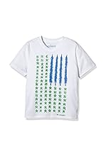 Columbia Camiseta Manga Corta Camp Americana Graphic (Blanco)