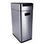 Oxo Good Grips Touch 10-1/2-Gallon Garbage Can, Brushed Stainless Steel