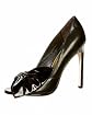 Dania Shimmer Bow Leather Pump main image