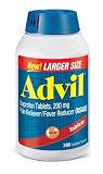Advil Tablets ( Ibuprofen ), 200 mg, 300 Coated Tablets